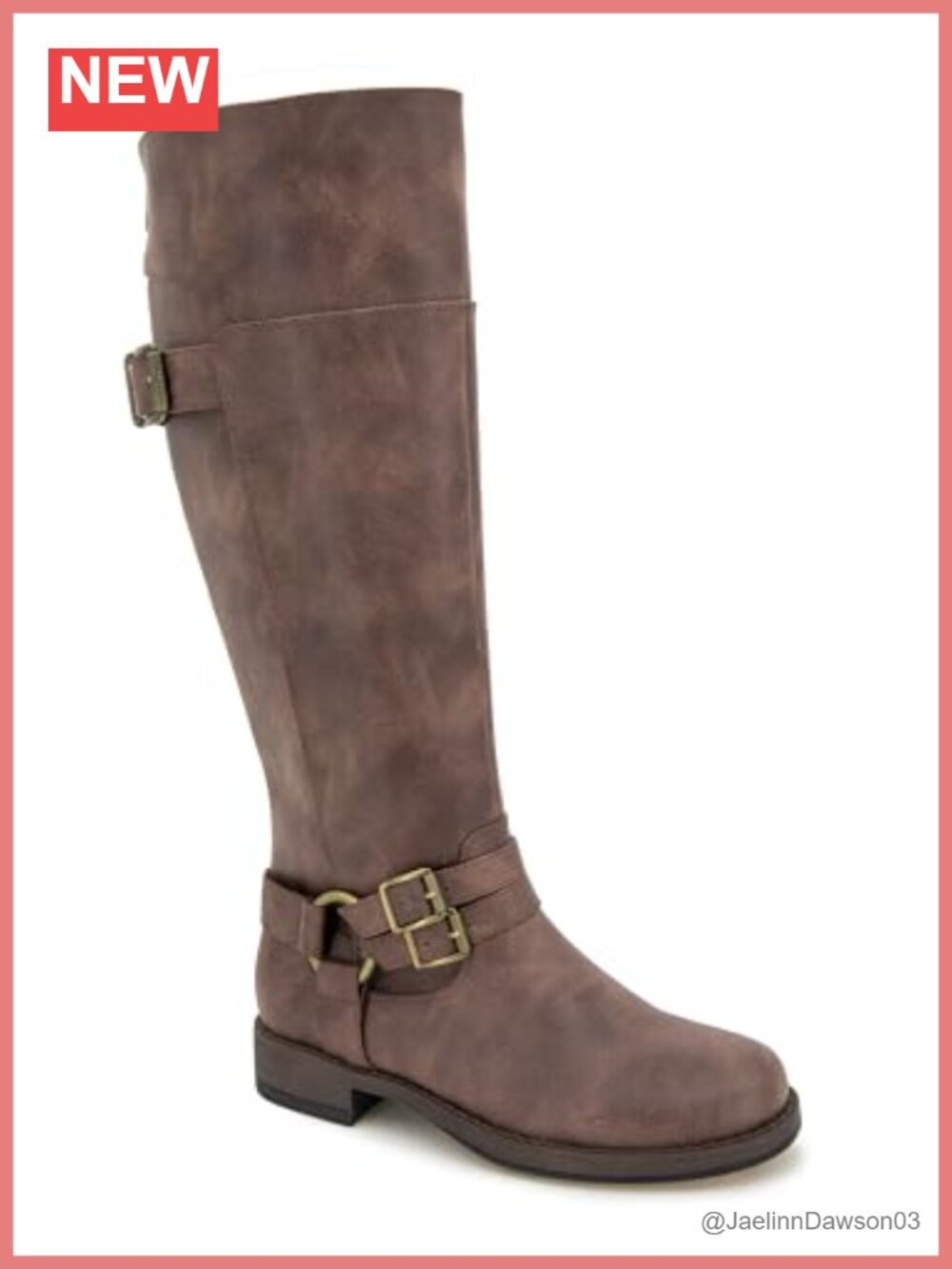 XOXO Colt Wc Women's Knee High Riding Boots Zipper Synthetic